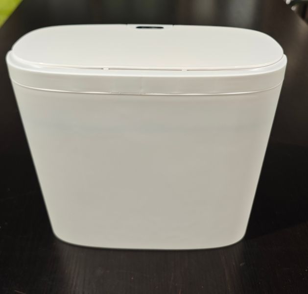 Мусорное ведро сенсорное прямоугольное Mixxus Wave-TC0414 White 14 л (цвет белый) (MI8405) MI8405 фото