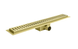 Душевой трап из нержавеющей стали SUS304 Koer FD35-70x800-Brushed Gold (AC0719) AC0719 фото 1