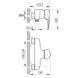 Смеситель для душа Zerix GIT-A 135 (ZX0035) ZX0035 фото 2
