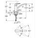 Смеситель однорычажный для мойки Grohe Eurosmart (332812433) 332812433 фото 3