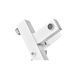 Смеситель для ванны Plamix Kubus-009 EURO SET White (со шлангом, лейкой и кронштейном) (PM0673) PM0673 фото 6