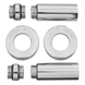 Комплект подовжувачів Koer KF.SET.06MF 1/2Fx1/2M хромований (KR5849) KR5849 фото 1
