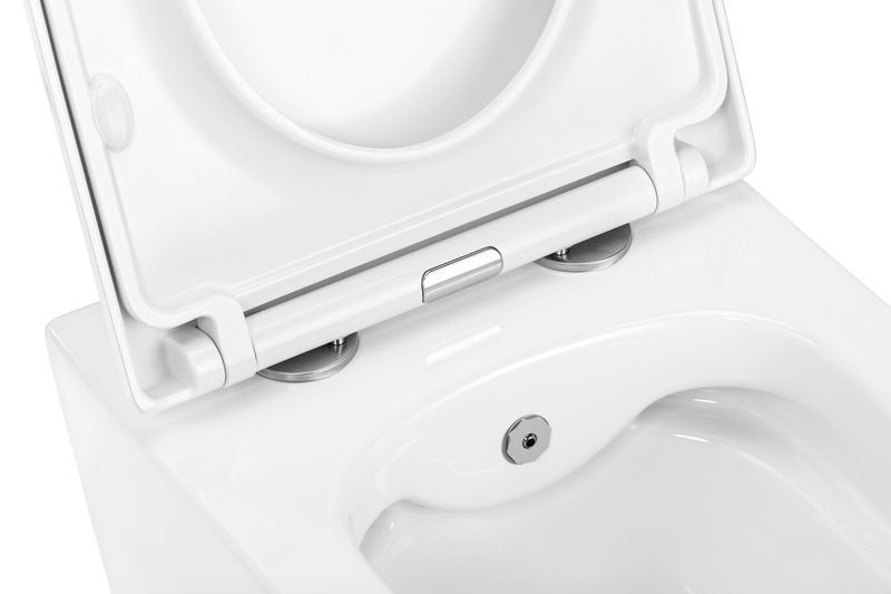 Унітаз-біде підвісний Mixxus Premium QUADRO-1301-R 510x350x345mm система змиву RIMLESS (MP6658) MP6658 фото