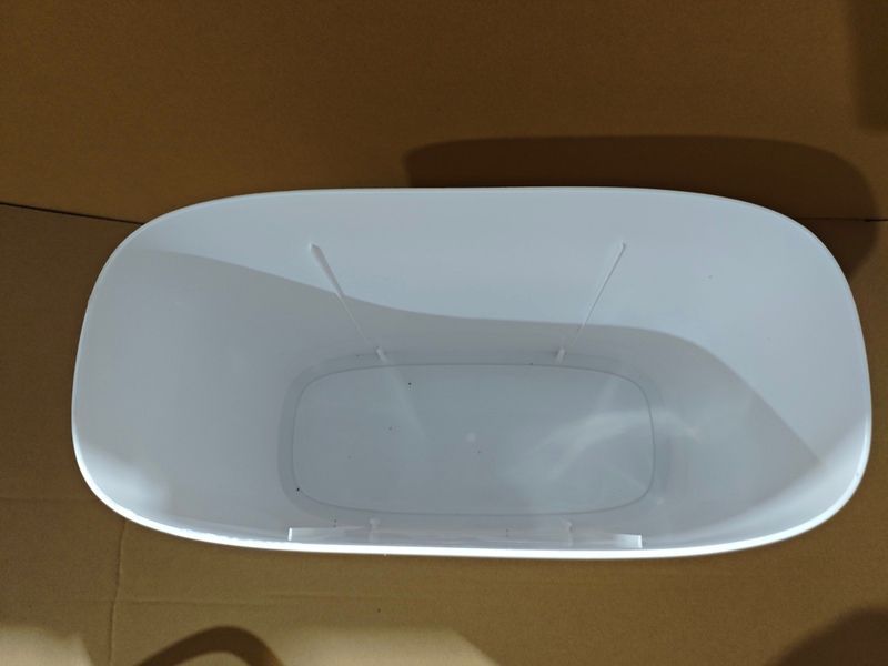 Мусорное ведро сенсорное прямоугольное Mixxus Wave-TC0414 White 14 л (цвет белый) (MI8405) MI8405 фото