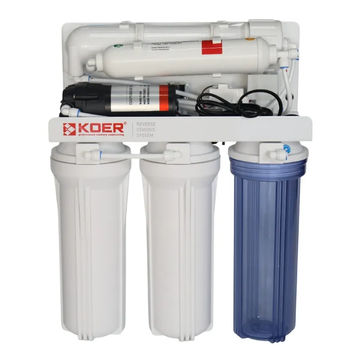 Система обратного осмоса KOER KV-91 5 ступеней + насос, мембрана 75 галлон (KR5327) KR5327 фото
