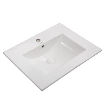 Раковина меблева Mixxus Premium CUBIC-1501 610х460х170mm з отвором під змішувач та переливом (MP6495) MP6495 фото