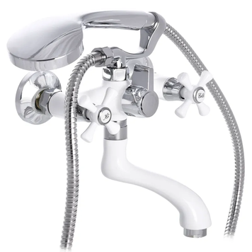 Змішувач для ванни Mixxus Omega 142 White (MI2769) MI2769 фото