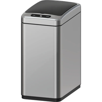 Мусорное ведро сенсорное прямоугольное Koer TC-020408-02 8 л цвет нержавейка (KR5588) KR5588 фото