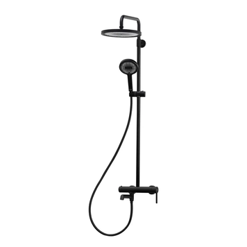 Душевая колонна со смесителем Koer KB-56029-05 3 функции, цвет черный (KR5490) KR5490 фото
