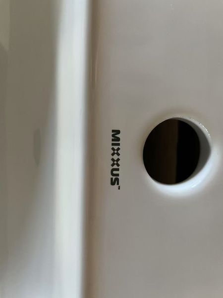 Раковина підвісна MIXXUS PREMIUM DIVERSE-0201 560х390х125mm з отвором під змішувач (MP6510) MP6510 фото