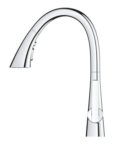 Змішувач для кухні з висувним виливом Grohe Zedra (32294002) 32294002 фото