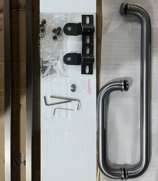 Душова кабіна з низьким піддоном Mixxus LINES SCT01-90x90x198-TR Graphite NEW прозоре скло 6мм (MI8429) MI8429 фото