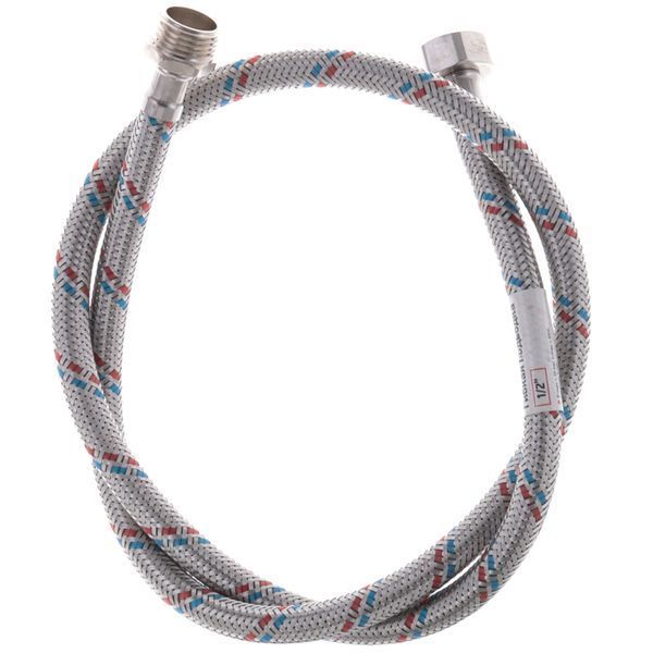 Гибкий шланг для подключения воды гайка 1/2'' - Штуцер 1/2'' (100 см) Zerix (ZX1565) ZX1565 фото