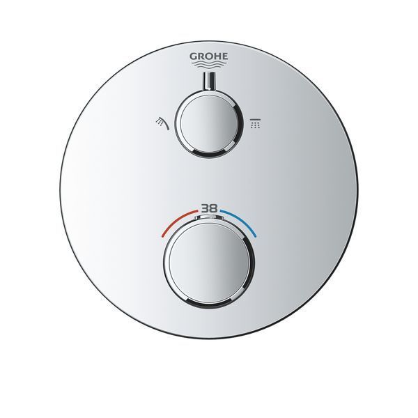 Термостат скрытого монтажа на 2 потребителя Grohe Grohtherm Convent. Concealed (24076000) 24076000 фото
