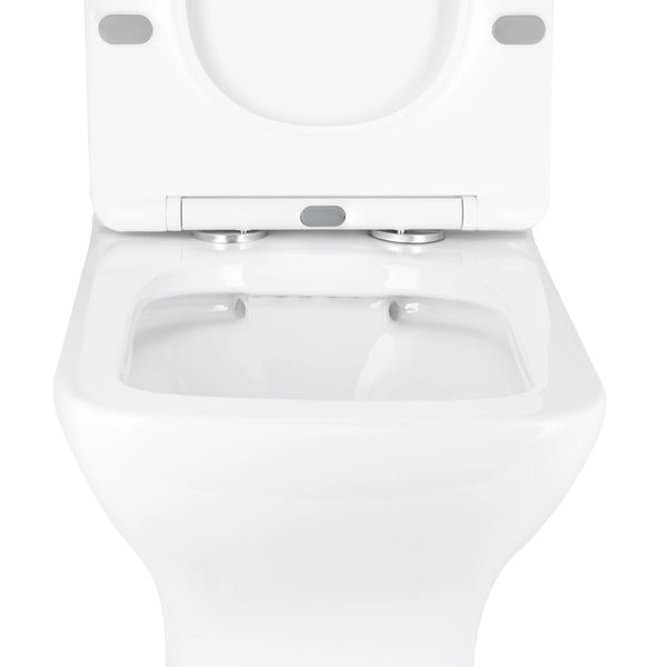 Чаша унітазу-компакту Mixxus Style-0403-R Bowl 620х360х800 Rimless без сидіння (MI8358) MI8358 фото