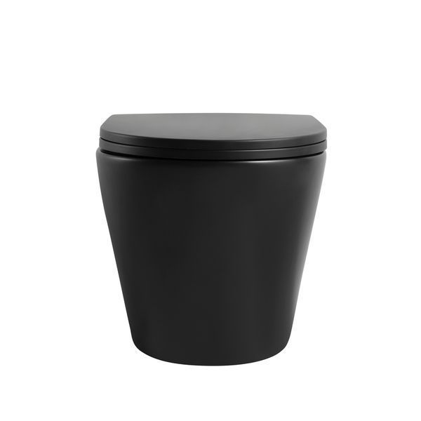 Унитаз подвесной Mixxus Premium BEVEL-0304-T1 BLACK 480x360x360mm сист. смыва TORNADO 1.0 (MP6677) MP6677 фото