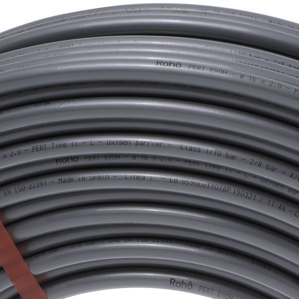 Труба с кислородным барьером Roho R052-1620 PERT EVOH Type-II 16x2.0 (RO0032) RO0032 фото