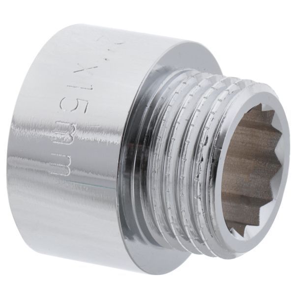 Подовжувач 1/2" 15мм (хром) Koer KF.E06-15.CHR (KF0093) KF0093 фото