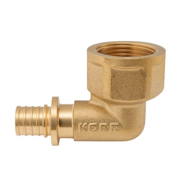 Уголок переходной с ВР Koer KA.L08F-16 - 16(2.2mm) x 3/4"F (KR4877) KR4877 фото