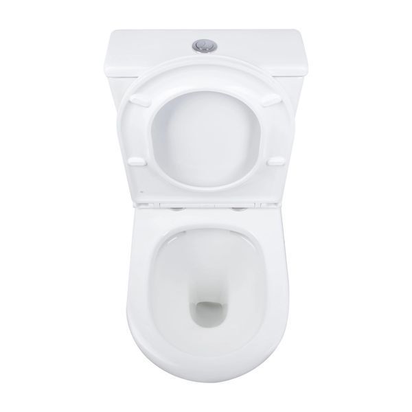 Унітаз-компакт Mixxus BEVEL-0405-R 605х370х800mm, система змиву RIMLESS (MI6728) MI6728 фото
