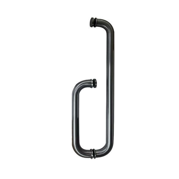 Душова кабіна з низьким піддоном Mixxus LINES SCT01-90x90x198-TR Graphite NEW прозоре скло 6мм (MI8429) MI8429 фото