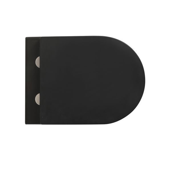 Унитаз подвесной Mixxus Premium BEVEL-0304-T1 BLACK 480x360x360mm сист. смыва TORNADO 1.0 (MP6677) MP6677 фото