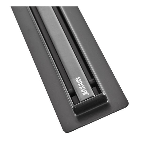Душовий трап з нерж. сталі SUS304 Mixxus Drain-05-70-Slim Black (30x700 мм) (Чорний) (MI6170) MI6170 фото