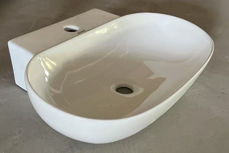 Раковина підвісна MIXXUS PREMIUM DIVERSE-0201 560х390х125mm з отвором під змішувач (MP6510) MP6510 фото