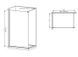Душевая перегородка Mixxus Premium FLAT SP01-100x200-TR Chrome Walk-In прозрачное стекло 8мм (MI6851) MI6851 фото 2