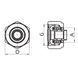 Евроконус Roho R581-075 - 3/4"EK 16х2 (RO0247) RO0247 фото 2