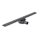 Душовий трап з нерж. сталі SUS304 Mixxus Drain-05-70-Slim Black (30x700 мм) (Чорний) (MI6170) MI6170 фото 1