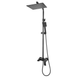 Душевая колонна со смесителем водопад Koer KB-58007-05 (Цвет черный) (KR3463) KR3463 фото 1