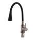 Змішувач для кухні Mixxus SEO-011-T Graphite Refl.Black з нерж.сталі SUS304 (Кол.графіт+сил.вилив чорний) (MI8434) MI8434 фото 2