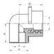 Угол установочный для гипсокартонных стен ВР 20x1/2F PPR Koer K0189.PRO (KP0244) KP0244 фото 2