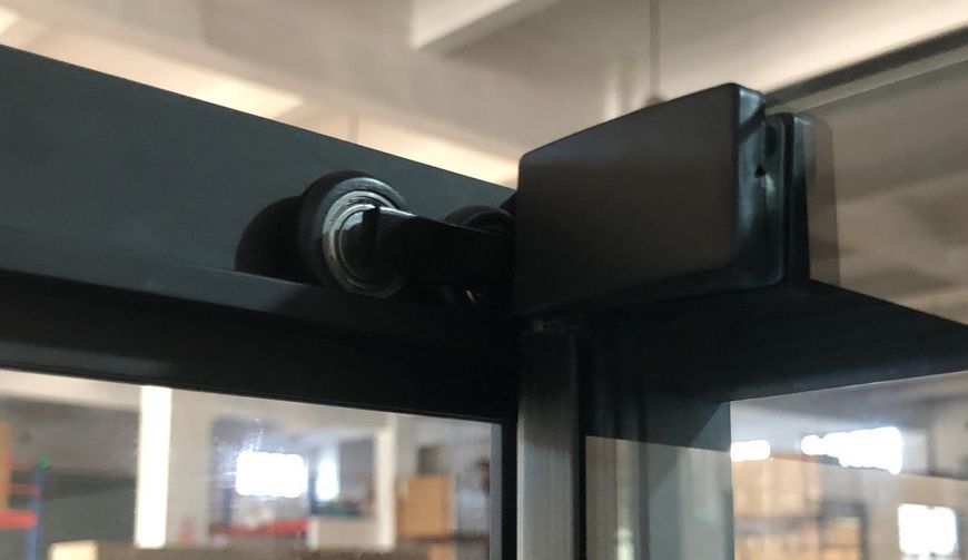 Душова кабіна без піддону Mixxus Premium Quadro SC01-90x90x195-TR Black прозоре скло 6мм (MI8292) MI8292 фото
