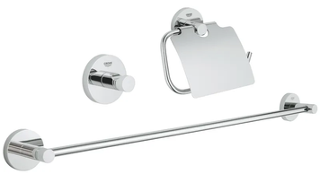 Набір аксесуарів 3 в 1 Grohe Essentials New (40775001) 40775001 фото