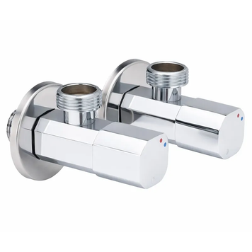Кран кульовий для підключення сантехприладів Sanlux ST-501 - 1/2"x1/2" (SL2928) SL2928 фото