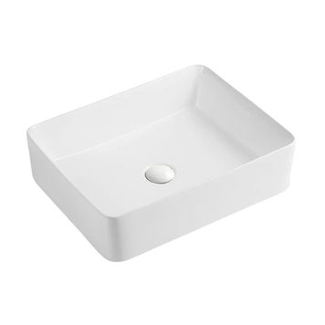 Умивальник накладний керамічний Mixxus Premium Quadro-0102 520x410x130mm (MP6488) MP6488 фото