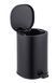 Відро для сміття з плавним закриттям овальне Zerix Prime-TC0105 Black 5л колір чорний (ZX5902) ZX5902 фото 2