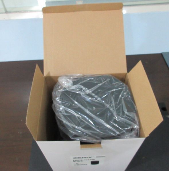 Відро для сміття з плавним закриттям овальне Zerix Prime-TC0105 Black 5л колір чорний (ZX5902) ZX5902 фото