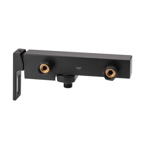 Змішувач для ванни з коротким виливом Koer KB-41009-05 (Колір чорний) (KR3503) KR3503 фото