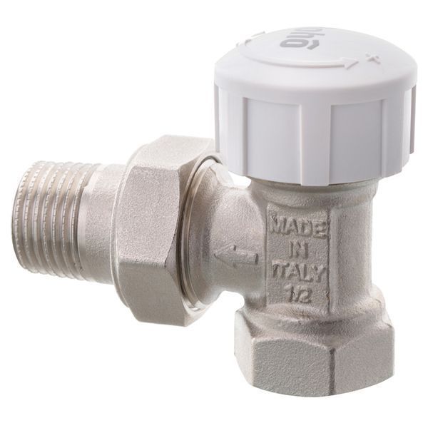 Кран радиаторный термостатический Roho R5150-050 - 1/2" (М30х1,5) (угловой) (RO0122) RO0122 фото