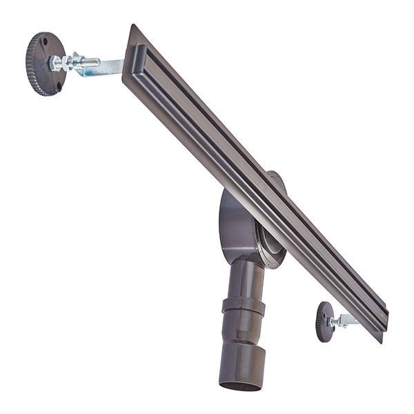 Душовий трап з нерж. сталі SUS304 Mixxus Drain-05-80-Slim Black (30x800мм) (Чорний) (MI6171) MI6171 фото