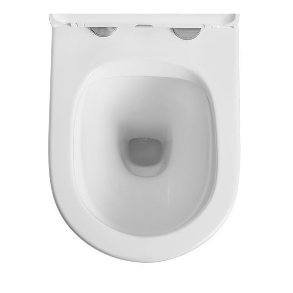 Чаша унітазу-компакту Mixxus Premium Wave-0403-R Bowl 675х395х870 Rimless без сидіння (MI8361) MI8361 фото