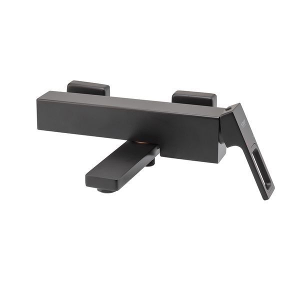 Змішувач для ванни з коротким виливом Koer KB-41009-05 (Колір чорний) (KR3503) KR3503 фото