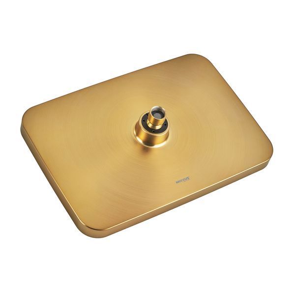 Душевая колонна Mixxus Premium VIRGO 009-J BRUSHED GOLD с термостатическим смесителем, 3 функции (MI6649) MI6649 фото