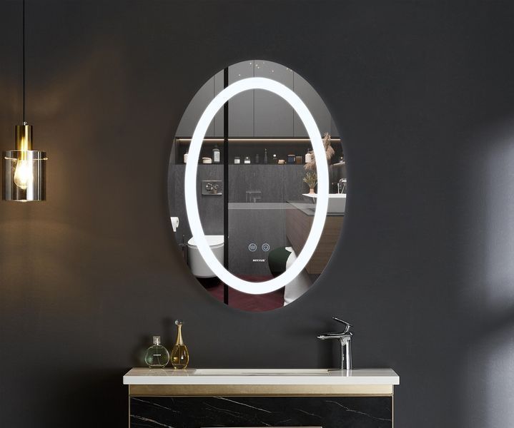 Зеркало Mixxus PLAIN MV03-50x70 с Led Touch, Anti-fog, димером, регулятором яркости (MI6664) MI6664 фото