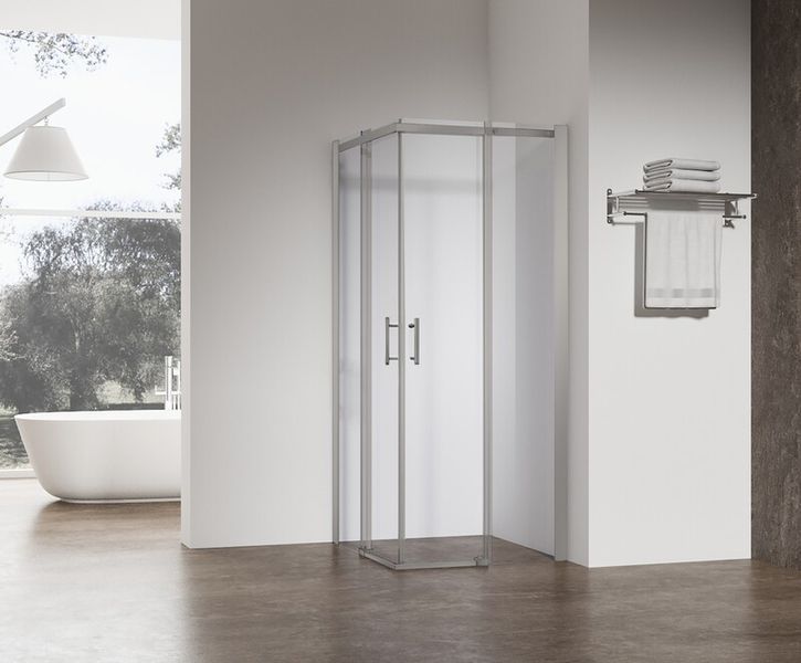 Душевая кабина без поддона Koer SR SC03-90x90x200-TR-02 прозрачное стекло Easy Clean 6мм SS Color (KR5680) KR5680 фото