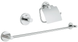 Набір аксесуарів 3 в 1 Grohe Essentials New (40775001) 40775001 фото 1