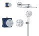 Душова система прихованого монтажу з термостатом Grohe Grohtherm SmartControl (34863000) 34863000 фото 3